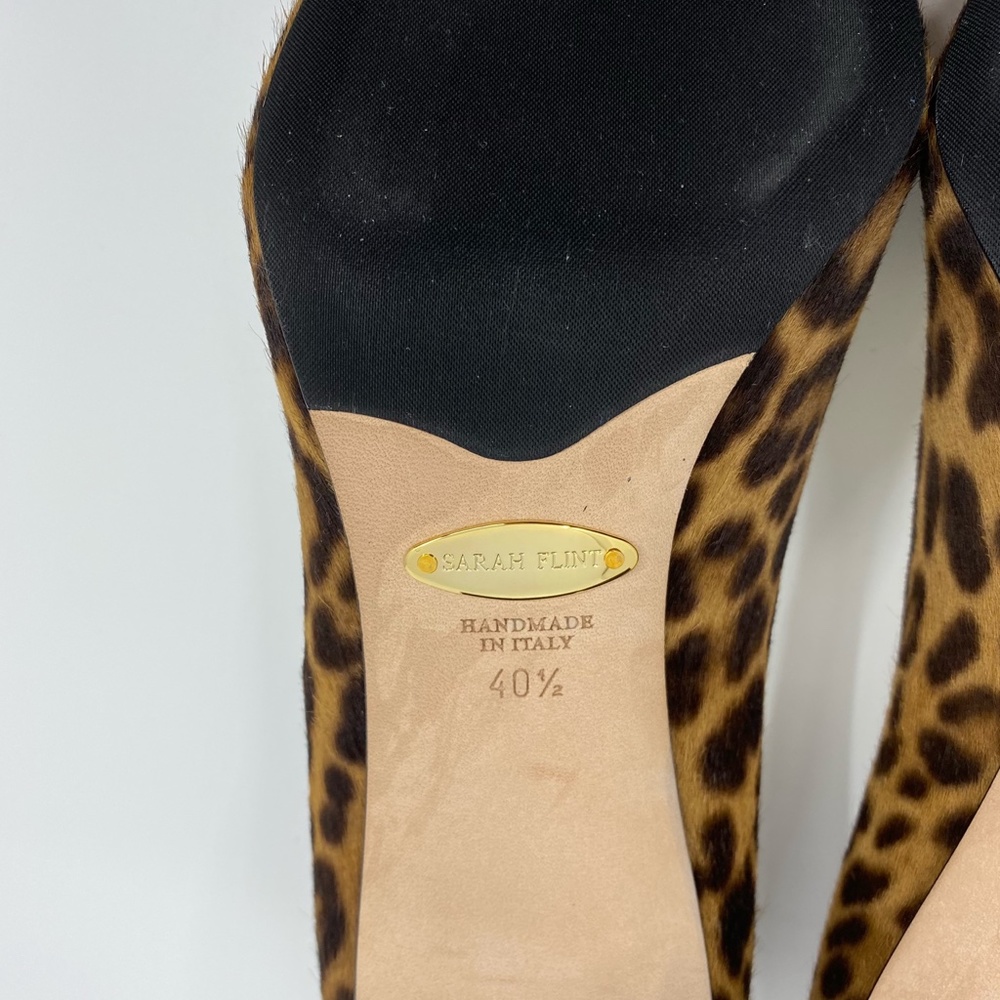 sarah flint • perfect emma leopard block heel - Picture 10 of 12